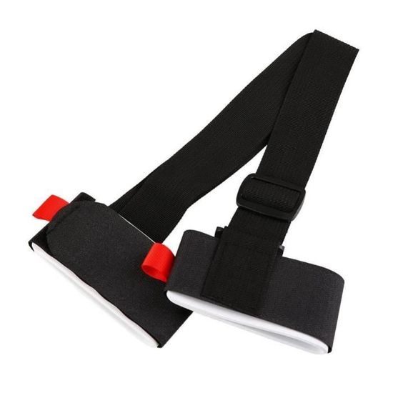 1 Pièces Porte Ski Dorsal, Bandoulière Réglable pour Pack Ski, Système de  Transport de Skis - Noir