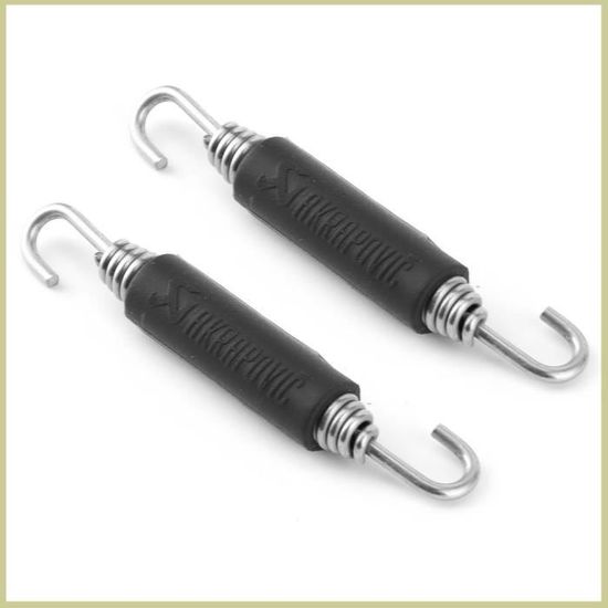 Ressort D'échappement Rotatif Avec Caoutchouc Inox - Longueur 67 Mm - Référence PL.N.228.0005 / 2280005