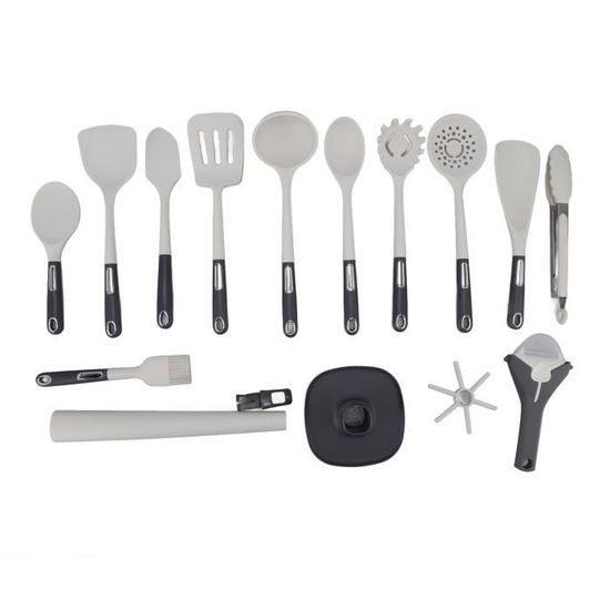 Pelle à Glace Et Écumoire En Silicone KOMBIUDA - Ustensile De Cuisine Multifonction