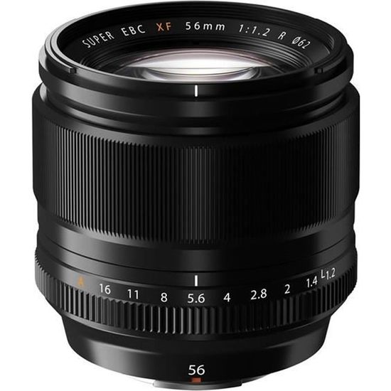 Objectif FUJIFILM XF 56mm f/1.2 R - Hybride - Ouverture F/1.2 - Distance focale 56mm