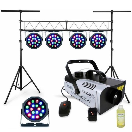 Lot de 5 Projecteurs LED 100W Blanc Étanche IP65 9000lm 477W Blanc