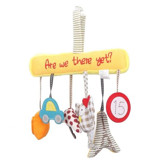 Jouets Suspendus En Bois Pour Bébé - Lot De 4 Pièces, Pour Baby Gym, Berceau, Poussette, éveil Sensoriel