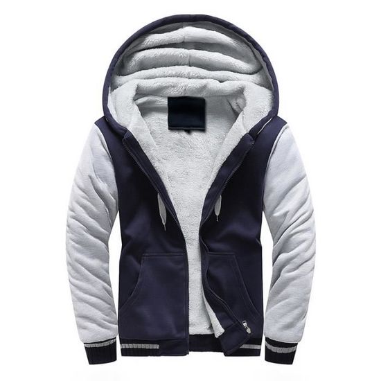 Parka D'hiver épais Pour Homme Avec Capuche - Coupe-vent, Plusieurs Couleurs Et Tailles (XS à XXL)