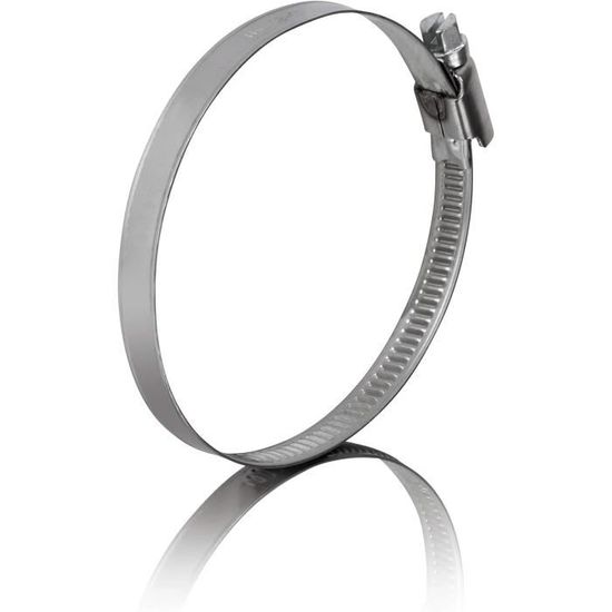 Lot De 4 Colliers De Serrage Inox - Diamètre 92 à 112 Mm - Largeur De Bande 13 Mm