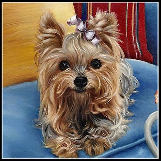 Hoobee 5D Diamond Painting Chien Complet 30x40 Cm - Kit Broderie Diamant Animaux Pour Adulte & Enfant