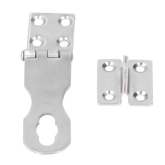 1 X ACIER Inoxydable Moraillon Loquet Verrou Coulissant Porte pour