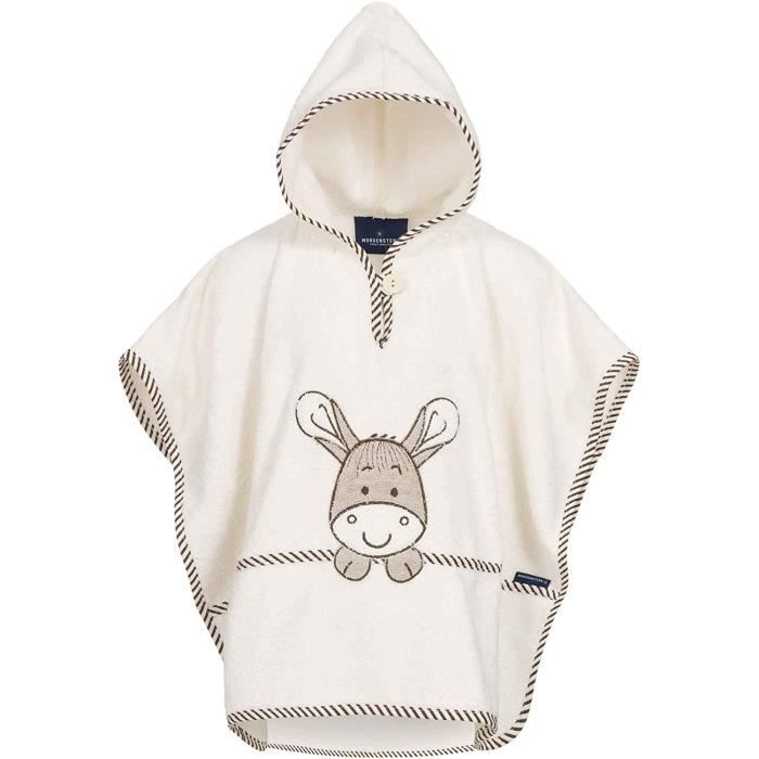 peignoir fille eponge