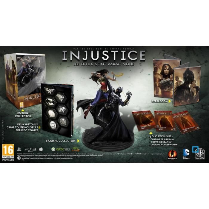 Warner Bros Injustice Collector / Jeu Console PS3