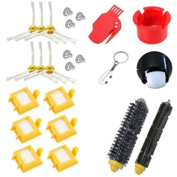 Kit de filtres Hepa pour roue roulante pour iRobot Roomba série 700 760 770 780 790.
