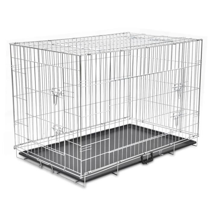 ETO Cage pour chiens métallique et pliable XXL