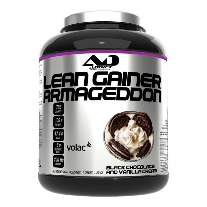 Lean gainers Armageddon Pro 100 - Black Chocolate Vanilla Cream 2000g