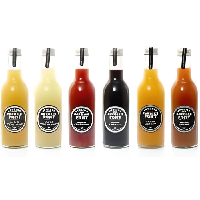 Lot de 6 Nectars de fruits artisanaux Patrick Font 6x25cl soit 150cl