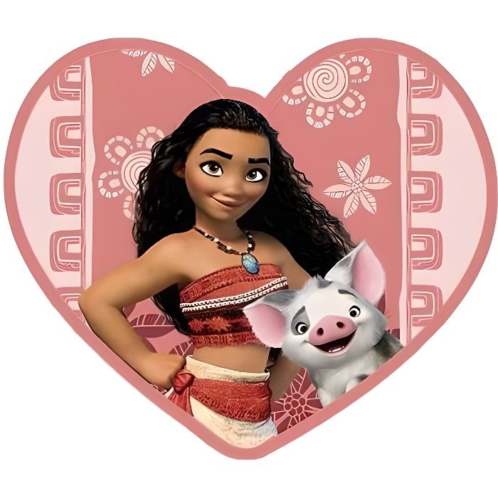 VAIANA DISNEY-COUSSIN COEUR-35X25 CM.