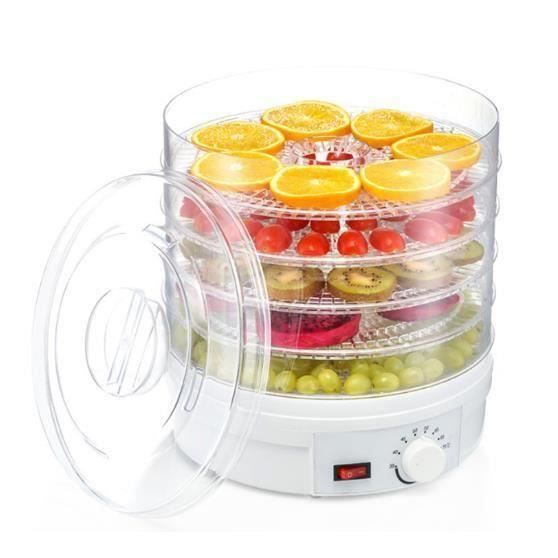 Déshydrateur Alimentaire Electrique Nourriture Légume Fruit Viande Séchage L54952