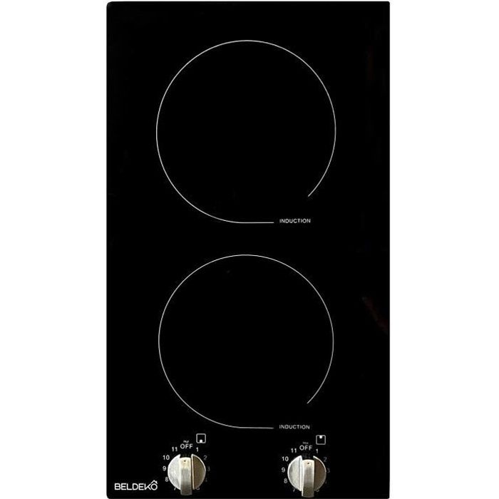 TABLE DE CUISSON INDUCTION - PLAQUE DE CUISSON INDUCTION Domino Induction Manettes 2 Foyers - 3600W -BELDEKO - 2 Feux131