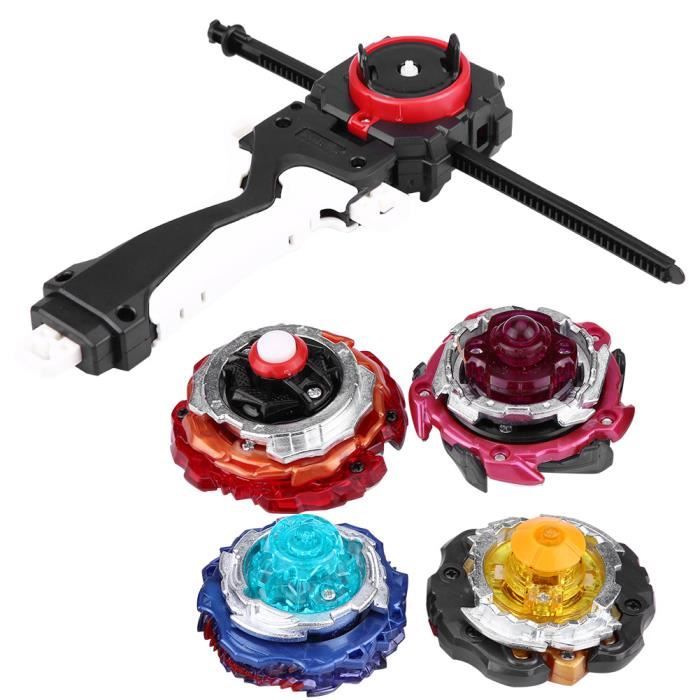 4pcs Toupie Burst Set --Lanceur d'épée -ABI -CYA