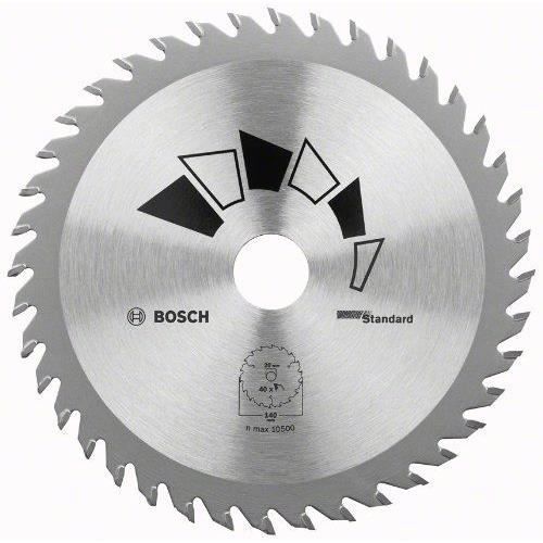 Bosch 2609256816 Standard Lame de scie circulaire 24 dents carbure Coupe rapide Diamètre 184 mm alésage/alésage avec bague de réd…