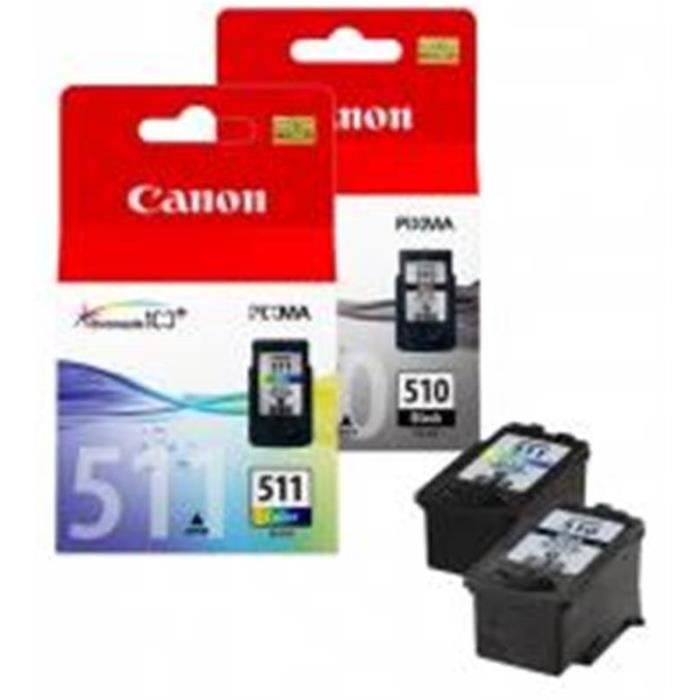 CANON Cartouche d encre PG-510 / CL-511 noir et couleurs