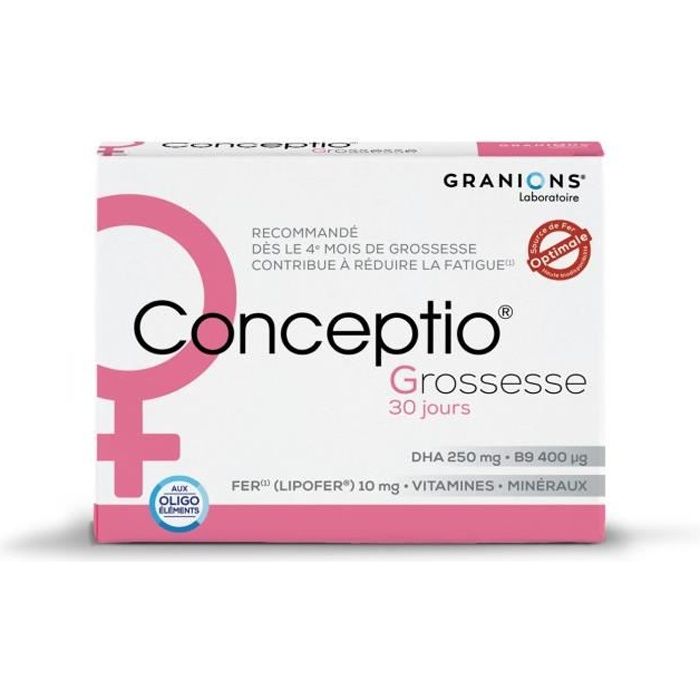 CONCEPTIO® GROSSESSE (30 CAPSULES & 30 GÉLULES)