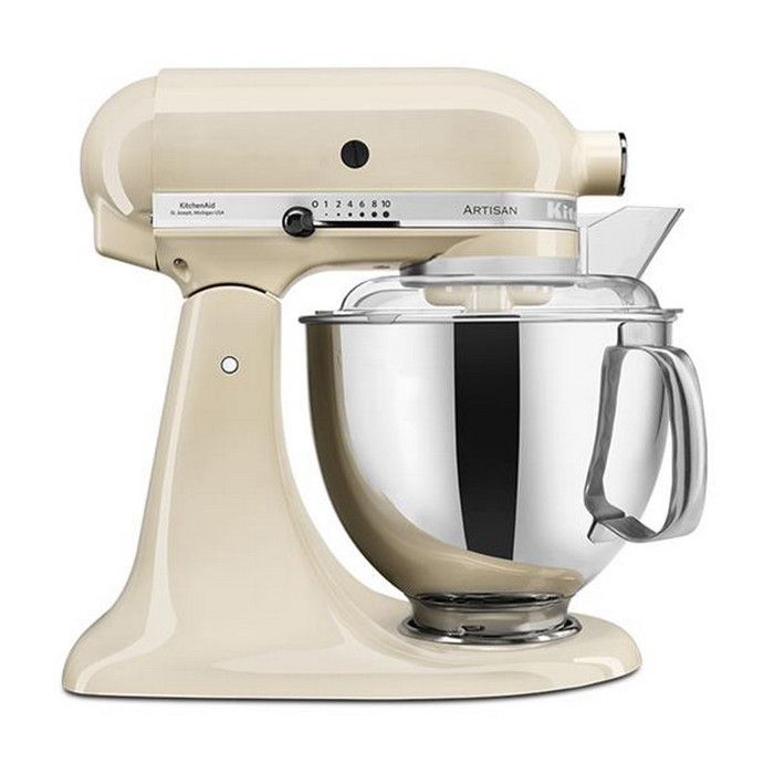 KitchenAid Artisan 5KSM175PSEAC Robot pâtissier 300 Watt crème amande
