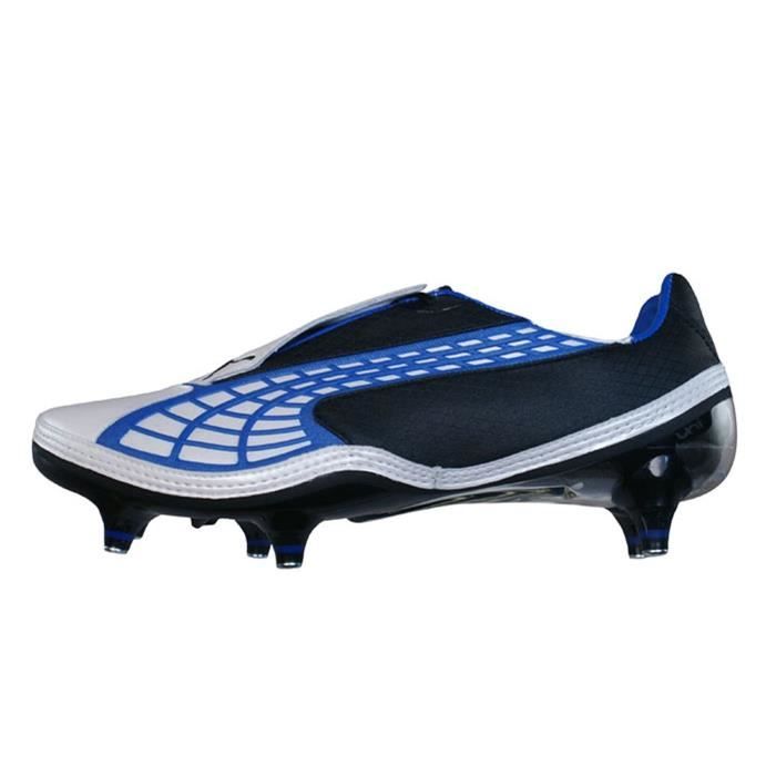 Chaussures De Running PUMA XSD00 V1.10 SG Football s / Crampons - White & Blue Taille-39
