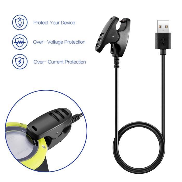 Câble USB Chargeur Clip Pour Suunto 3 Fitness/Suunto 5