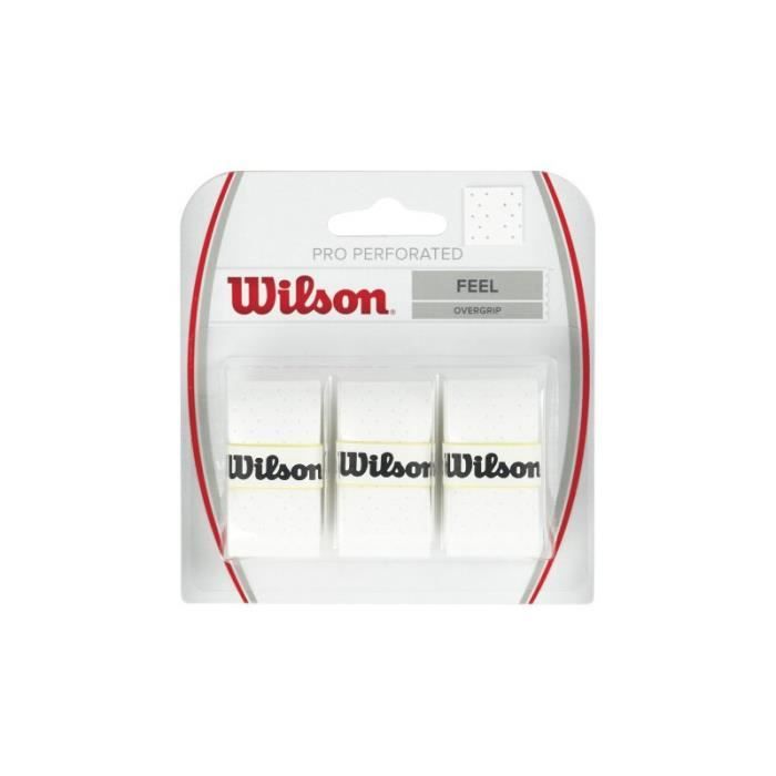 Surgrip WILSON Pro Overgrip Perforated Blanc