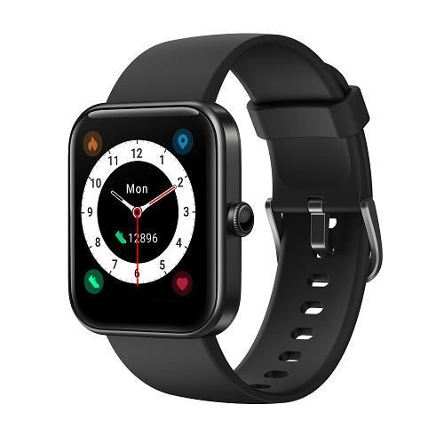 YAMAY Montre Connectée Homme Femmes Alexa Intégré Cardio Smartwatch Sport IP68 Tracker Sommeil et Stress 1,5'' pour iOS Android