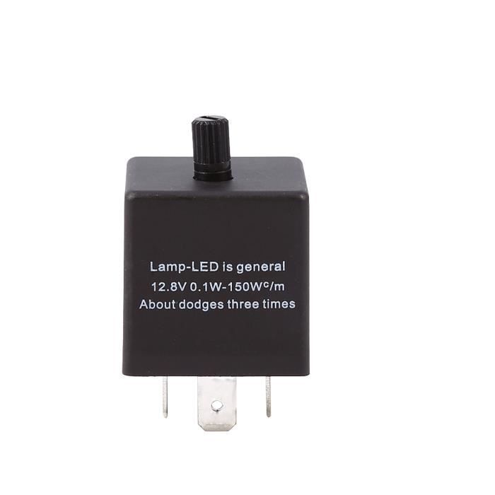 12V relais clignotant relais lumineux à LED réglable pour indicateur de signal de virage