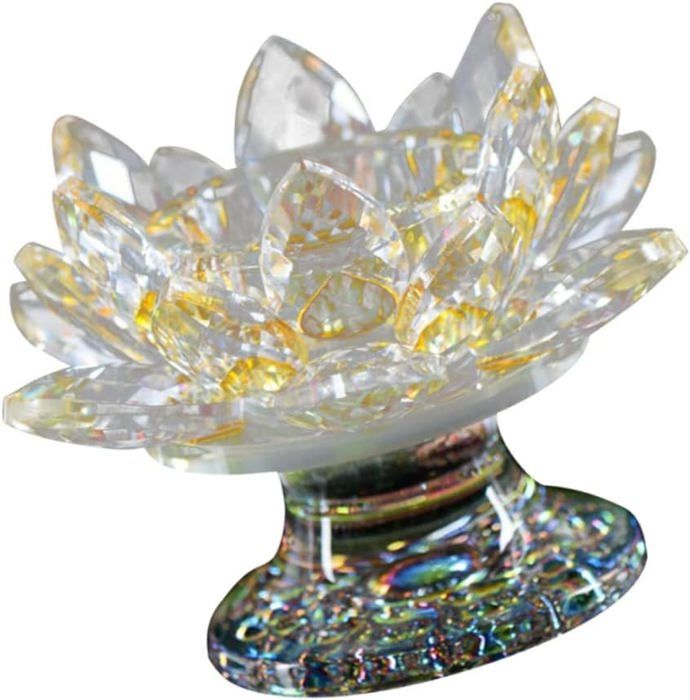 Bougeoir en verre tulipe Art nouveau | Museum Selection