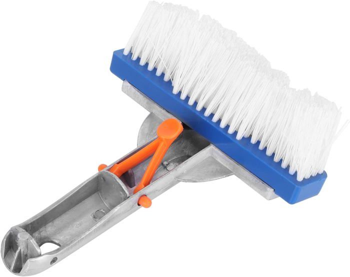 Brosse De Piscine De 1,8 M En Acier Inoxydable Robuste Avec Poteau Utilisation Pour Piscine Mur Carrelage Sol Et Marche 18 M