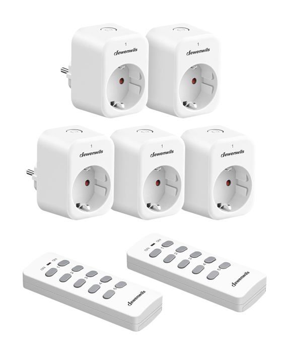 Prise Télécommande Sans Fil - Économisez L'énergie - Portée 40M - 1000W