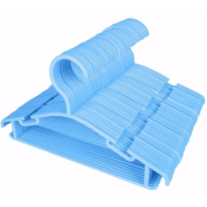 Lot de 40 Cintre Enfant Cintres en Plastique Durable Parfaits pour lorganisation de placards cintres Enfants durables