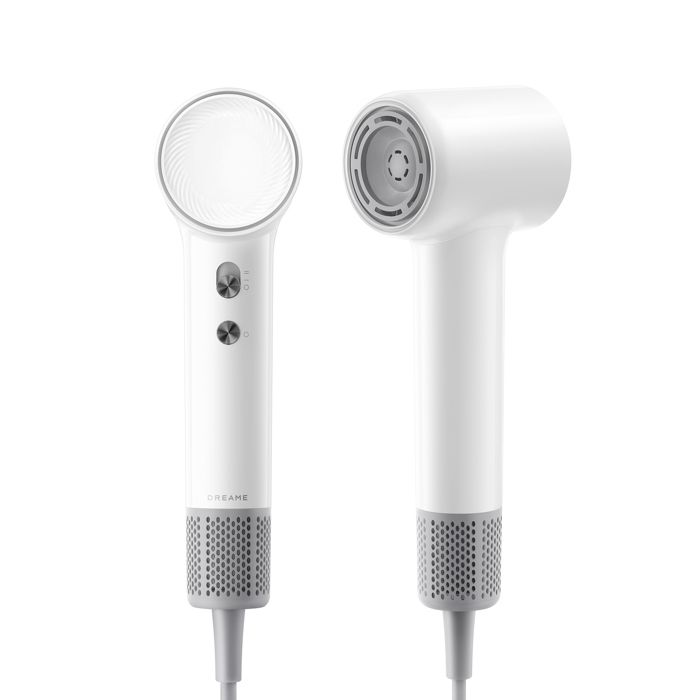 DREAME S&egrave;che-Cheveux  Mini Blanc &Agrave; Grande Vitesse 270 g Moteur 100 000 tr/min S&eacute;chage Rapide 5 Modes Personnalis&eacute;s