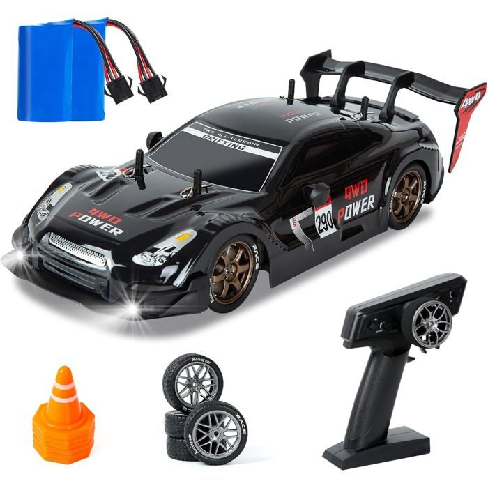 KKnoon Voiture télécommandée, 2.4GHz 1: 16 Voitures RC télécommandé