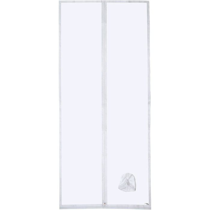 Joint de porte pour climatiseurs mobiles avec rallonge de tuyau cousue pour une performance de refroidissement optimale120x240cm