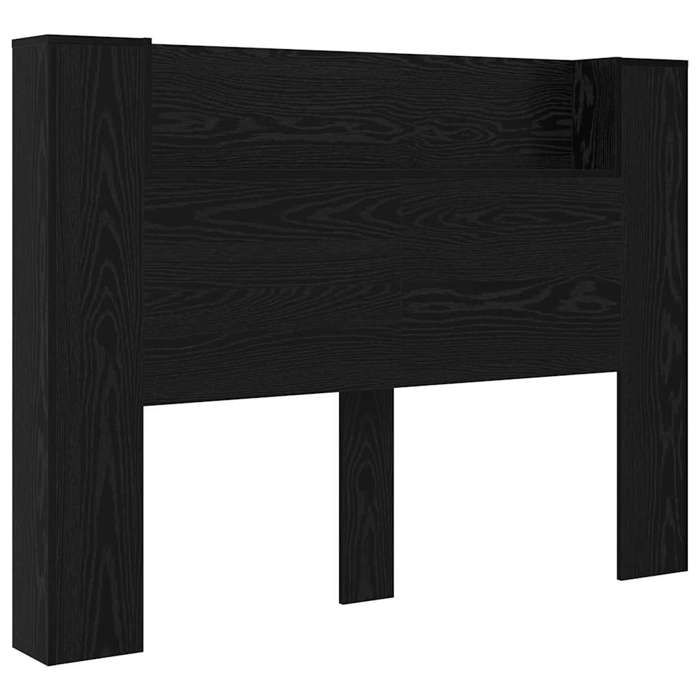 NEW Tête de lit Chêne noir 140 x 17 x 104 5 cm Bois dingénierie aspect contemporain_44960