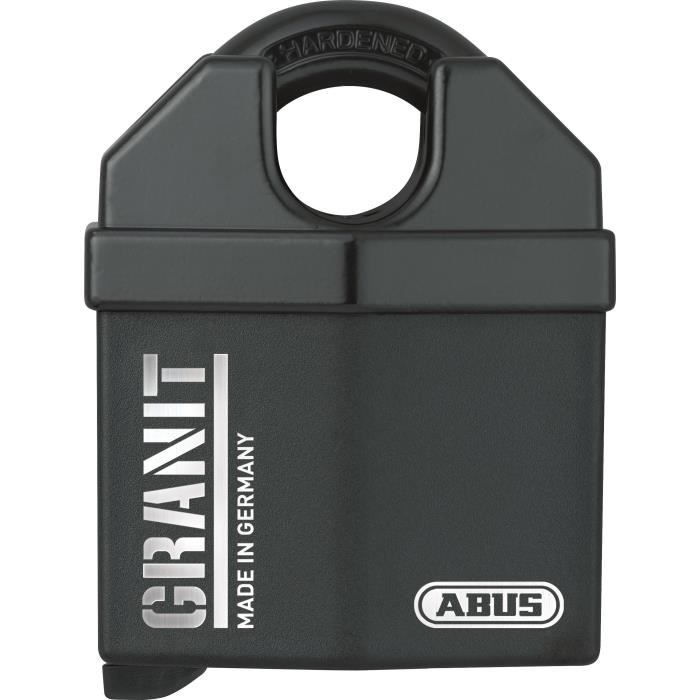 Abus Cadenas haute sécurité - 37/60 B/DFNLI Granit - Protection anti-corrosion - Norme EN 12320 - 2 clés