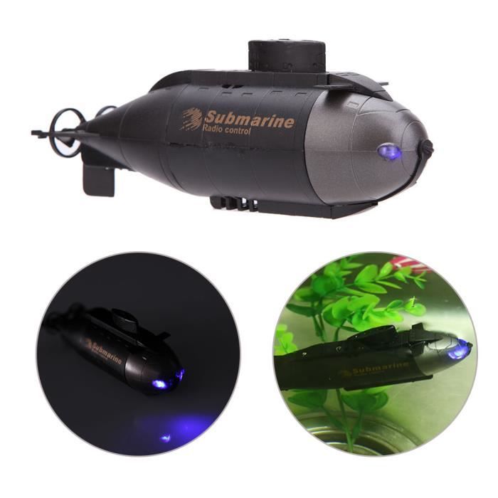 Mini Sous-marin Nucléaire Télécommandé 6 Canaux - Jouet RC Pour Piscine, Lac, Aquarium - Design Réaliste Militaire - Parfait Pour Adultes Et Collectionneurs