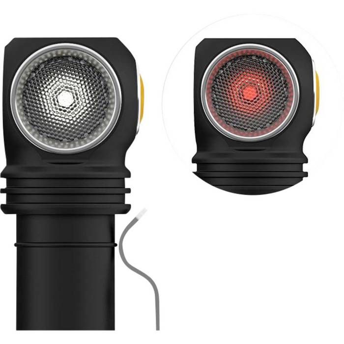 ArmyTek Wizard C2 WR Magnet Warm & Red F06901W LED Lampe frontale avec support magnétique à batterie 1100 lm 3 h 65 g