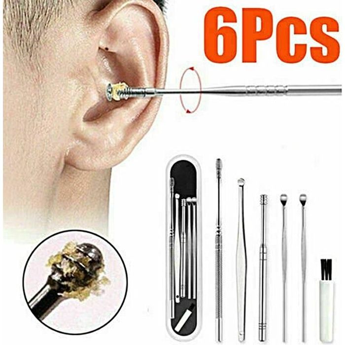 Generic Kit De Nettoyage Des Oreilles ,cure-oreilles, Bâtonnets Pour