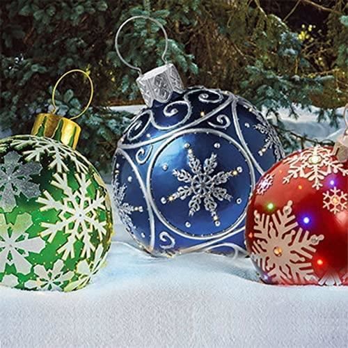 Boules de Noël géantes gonflables pour sapin de Noël festival décorations pour mariage décoration d/'intérieur cour jardin pelouse