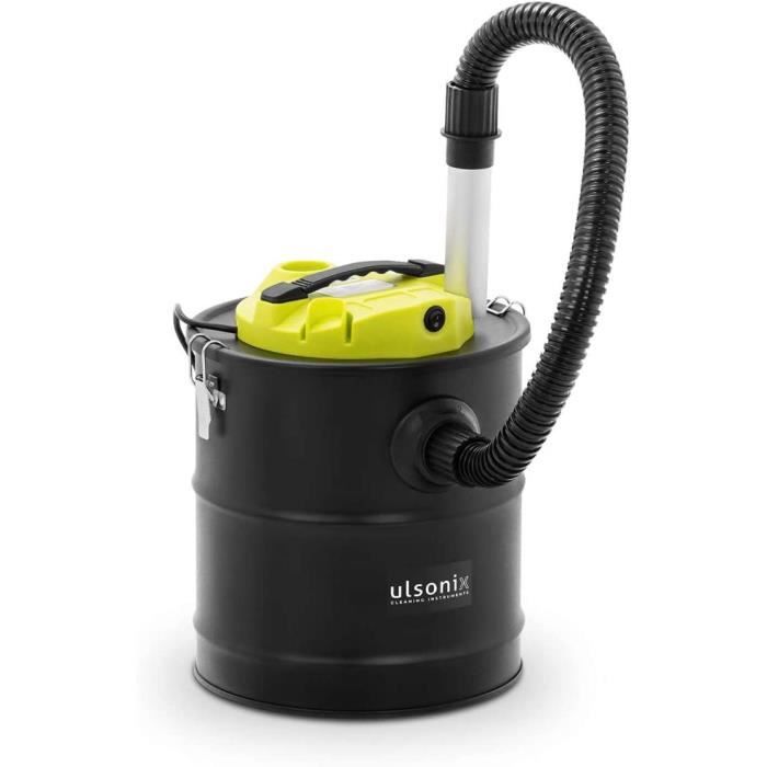Navaris Aspirateur à Cendres 1000W - 20L Pour Cheminée, Poêle, Barbecue - Filtre HEPA