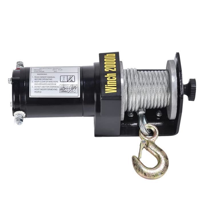 Treuil électrique DeeDuud 1 Tonne - Palan à Chaîne 220V Pour Chantier, Usine, Garage | 370W, Réglable 68-120cm - 12