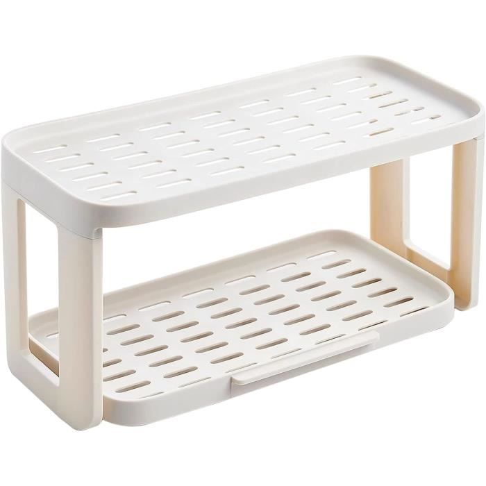 Organisateur De Tiroir à épices 4 Pièces - À étages, Extensible, Pour Flacons, Gain De Place Cuisine