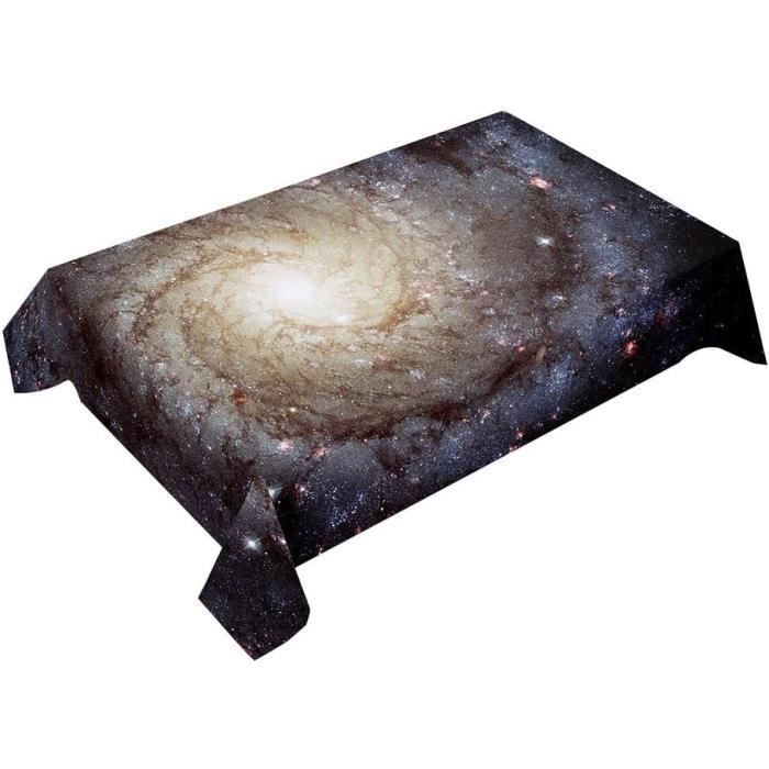 Hearda Nappe De Table Anti Tache Impermeable, Nappe De Cuisine Rectangulaire Motif Art Tribal 3D, Nappe Table Rectangle Extérieur Pour Fête De Mariage, Salle à Manger (Style Tribal,150x150cm