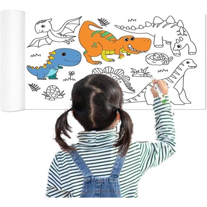 Yamobi Magic Puffy Paint, Papier à texture mousse pour peinture, dessin 3D sur toile avec 12 couleurs de stylos 3D pour enfants, papier à texture mousse pour DIY enfant