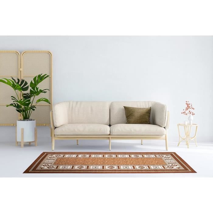 Tapis De Tapis Oriental, Classique, Persan, Poêle, Antidérapant, Long