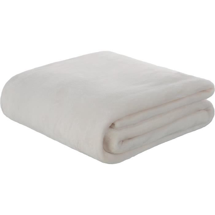 Couverture Flanelle Zelda Ultra Douce 60x80 Pouces – Plaid Chaud Et Confortable Pour Canapé, Lit Ou Camping
