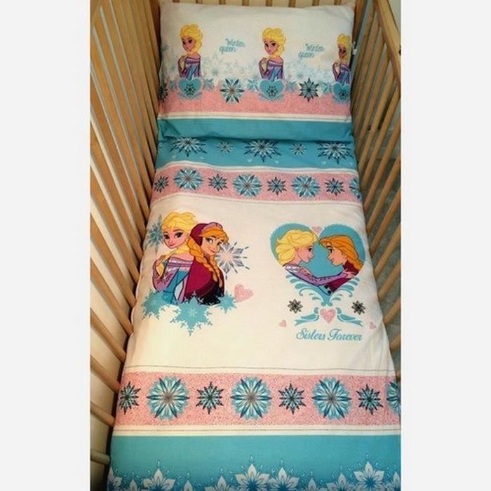 La Reine Des Neiges Disney Elsa Anna Parure Lit Bebe Tour De Lit Housse De Couette Taie D Oreiller Cdiscount Puericulture Eveil Bebe